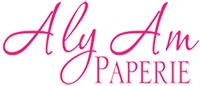 Aly Am Paperie Invitations and Gifts Logo